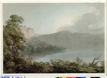 Vicosjön mellan Rom och Florens, 1783